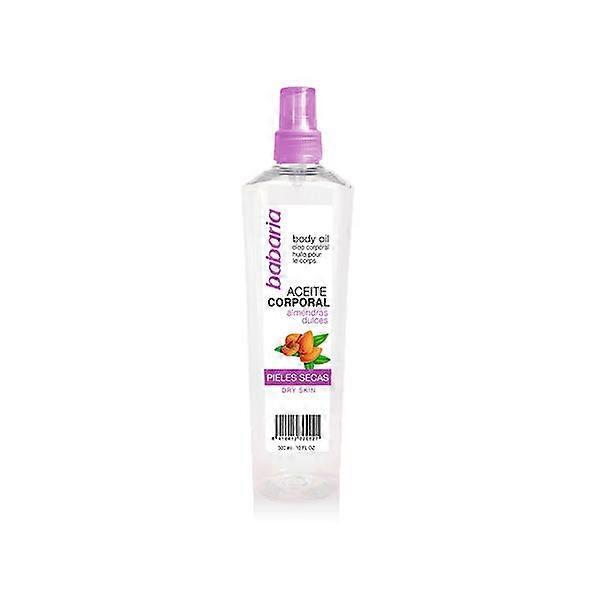 Babaria sweet almonds moisturising body oil 300ml on Productcaster.