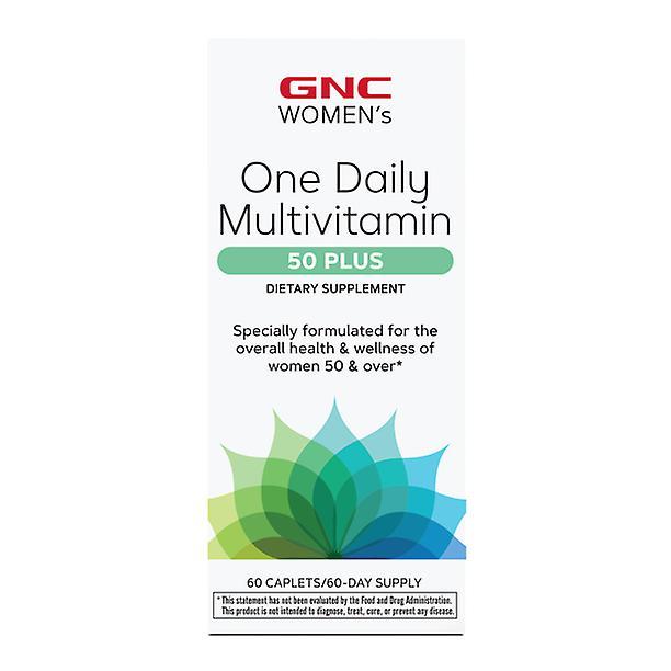 Gnc ženy 50-plus jeden denný multivitamín, 60 tabliet, multivitamínová a multiminerálna podpora pre ženy 50+ on Productcaster.