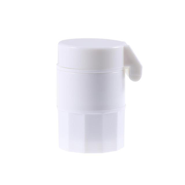 Multifunctional Pill Pulverizer Portable Grind Medicine Cut Crushing Tablets Divider Storage Box Pills1 Piecewhite on Productcaster.