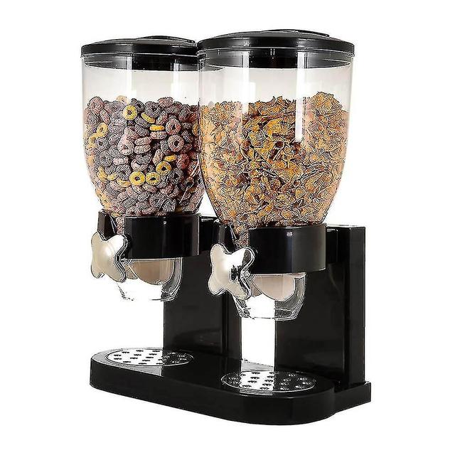 Corn Flakes Dispenser For 2x 500 G black on Productcaster.