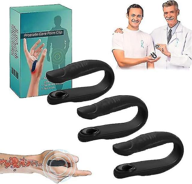 Prostate Care Point Clip, Acupressure Hand Pressure Point Clip, Relieve Prostate Discomfort Effortlessly And Keep Prostate Health (5pcs) 3pcs on Productcaster.