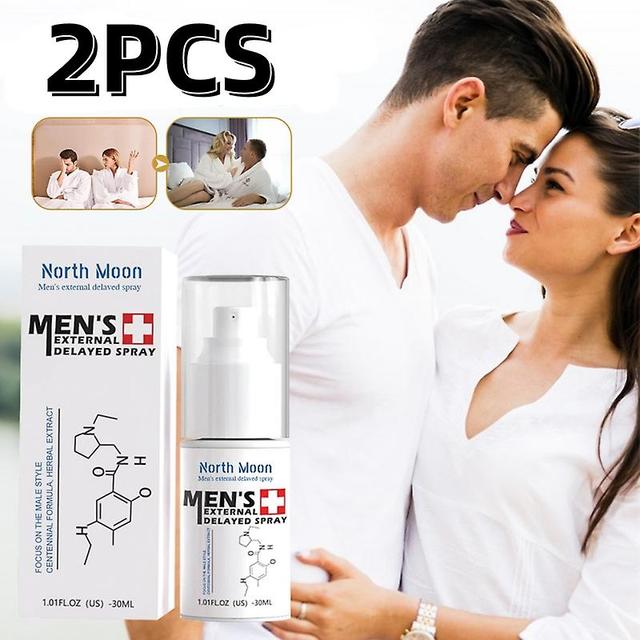 2x Mens Spray Boxed Improve Frigidity Easy To Absorb Antibacterial Increase Libido Private Care Spray Liquid Increase Hardness 30ml on Productcaster.