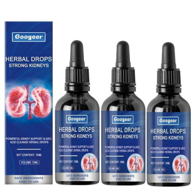 3pcs Powerful Kidney Support & Uric Acid Cleanse Herbal Drops on Productcaster.