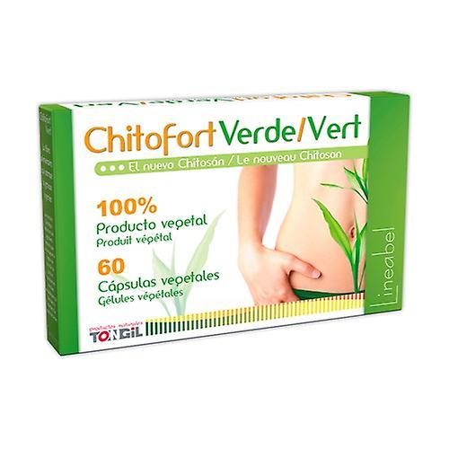 Tongil Chitofort Green 60 vegetable capsules of 600mg on Productcaster.