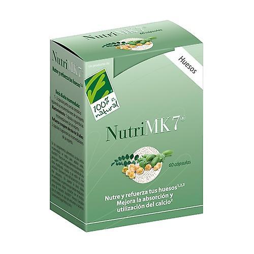 Cien por Cien Natural NutriMK7 bones 60 capsules on Productcaster.