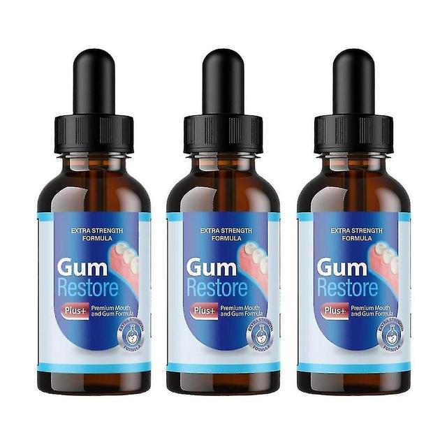 3X Gum Restore Plus - Oral Drops For Teeth, Bad Breath, Gums Repair 30ML on Productcaster.