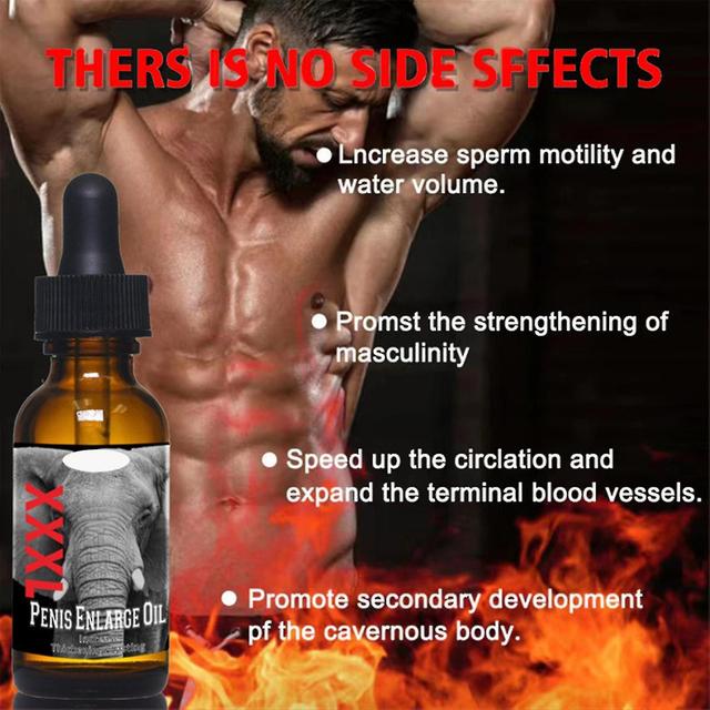 Fast Acting Male Enlargement Oil - 10ml for Increased Size & Thickness 6pcs on Productcaster.