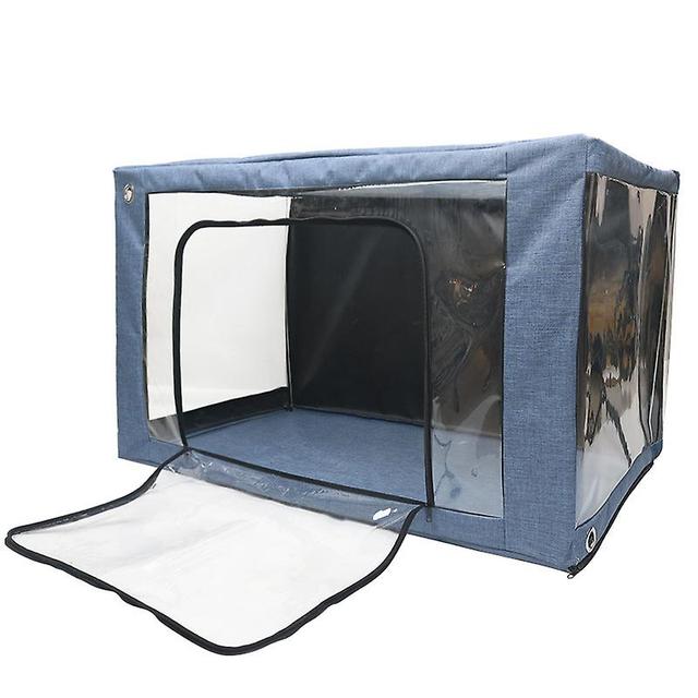 Bnjfv Pet Atomization Cage,puppies/medium Dog/cat Inhalation Oxygen Therapy Chamber,veterinario Dedicated Breathing Supplements & Vitamins System-blue on Productcaster.