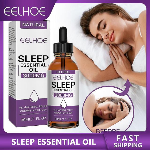 Th000 New 2023 Eelhoe Lavender Sleep Aid Essential Oil Relieve Stress Anxiety Soothing Fatigue Improve Insomnia Aromatherapy Spa Massage Oil Chang... on Productcaster.