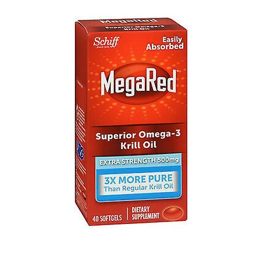 Schiff / Bio Foods MegaRed Extra Strength Omega 3.500 mg, 45 Sgels (4er Packung) on Productcaster.