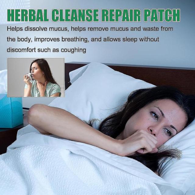 Freshair Herbal Lung Cleanse Repair Patch, Organic Herbal Lung Cleanse Repair Patches, Remoção de Re on Productcaster.