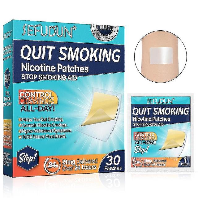 Pingguo Stop Aid Craving Control Smoking Aid Clear Lung Support Patches Fit For Smokers 1 on Productcaster.