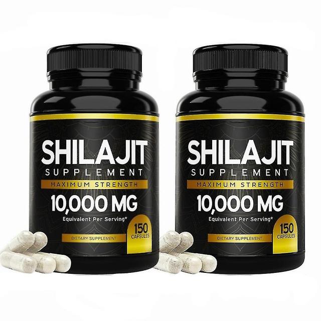 1-3x Zuivere Shilajit 10000mg 150 Caps Asphaltum Natuurlijk Voorkomend Fulvinezuur niet Gmo2PCS on Productcaster.