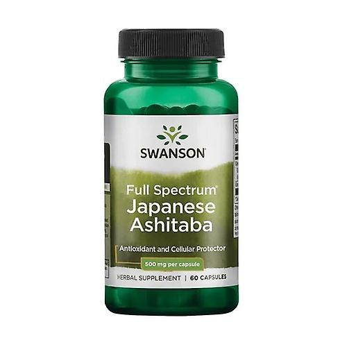 Swanson Prémiová japonská ashitaba s plným spektrom 500 mg 60 kapsúl po 500 mg on Productcaster.