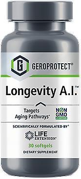 Life Extension Levensverlenging Geroprotect Longevity AI 30 Parels on Productcaster.