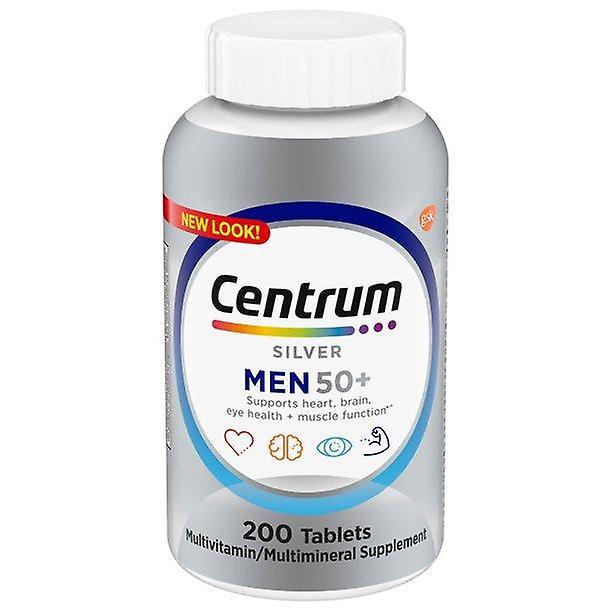 Centrum silver multivitamins for men over 50, multimineral supplement, 200 ct on Productcaster.