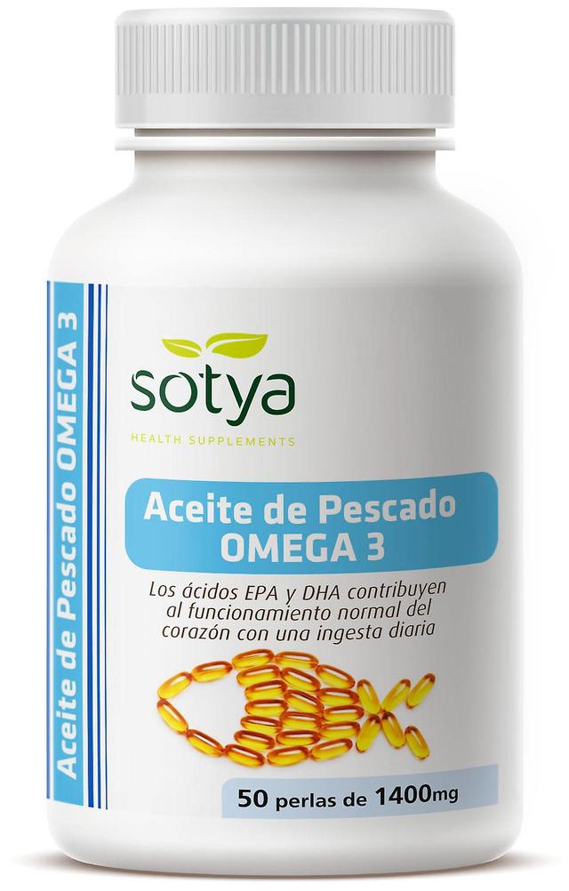 Sotya Omega 3 Fish Oil 1400 mg 50 Pearls on Productcaster.