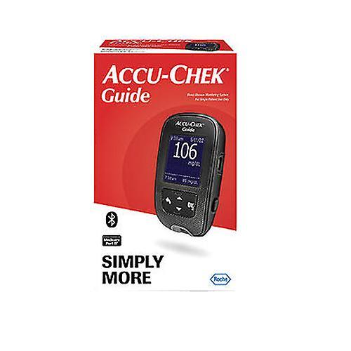 Accu-Chek Guide Sistema de Monitoramento de Glicemia, 1 Cada (Pacote de 1) on Productcaster.