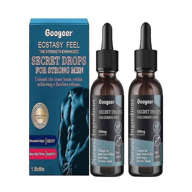 2 stuks 30ml mannen krachtige wondermiddel krachtige geheime druppels voor krachtige mannen on Productcaster.