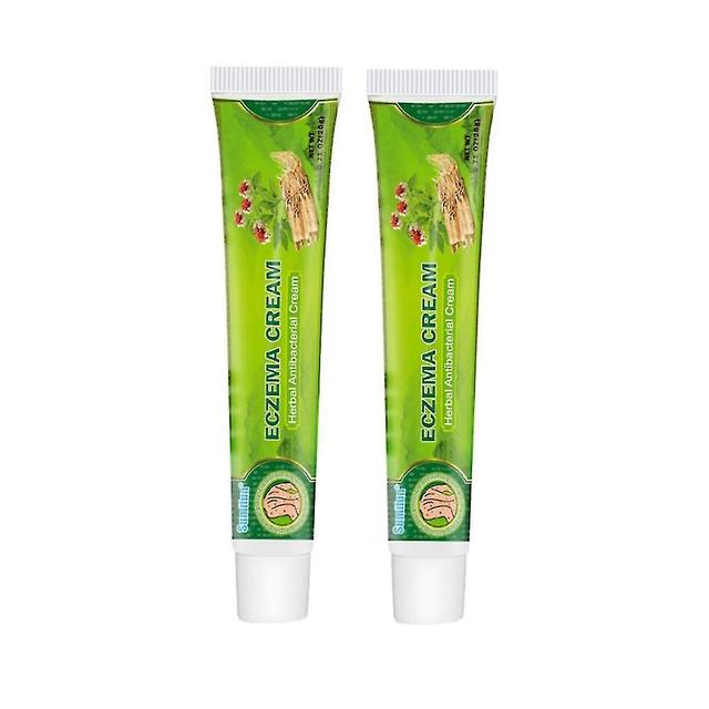 2 piezas de psoriasis crema antibacteriana dermatitis eczematoide ungüento eficaz contra la picazón hierba china M on Productcaster.