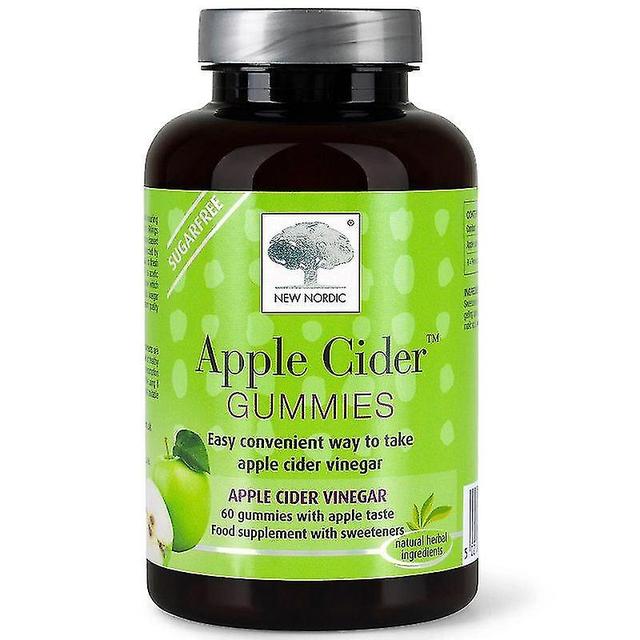 Nieuw Nordic Appelcider Gummies 60 (NLF069) LANG on Productcaster.