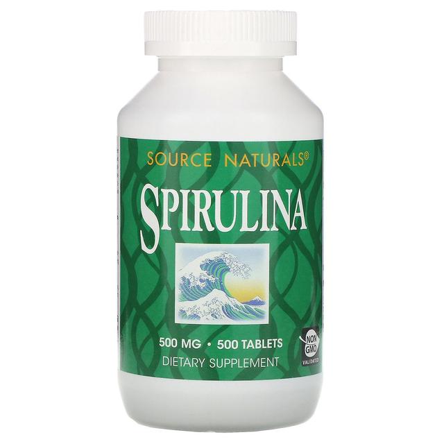 Source Naturals Fonte Naturali, Spirulina, 500 mg, 500 Compresse on Productcaster.