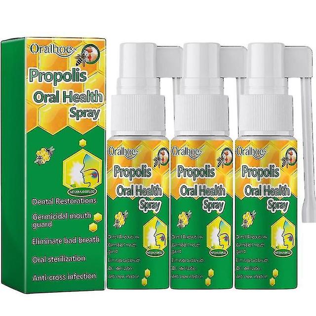 Ylhzg 3X Propolis Oral Health Spray, 1/2 Pcs Propolis Oral Spray, Fresh Breath on Productcaster.