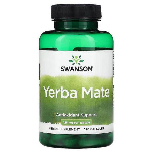 Swanson Yerba Mate 125mg Capsules 120 on Productcaster.