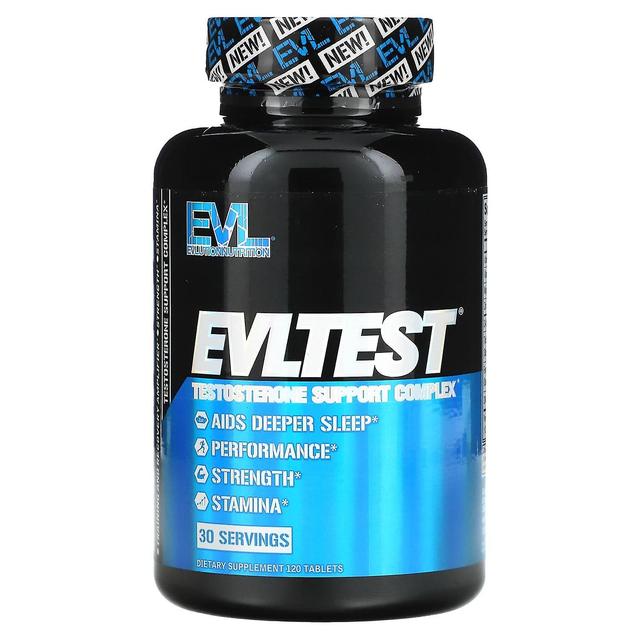 EVLution Nutrition, EVLTest, Testosterone Support Complex, 120 Tablets on Productcaster.