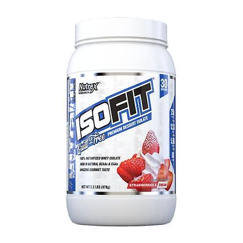 Nutrex Research ISOFIT Strawberries & Cream, 30 Servings (Pack of 1) on Productcaster.