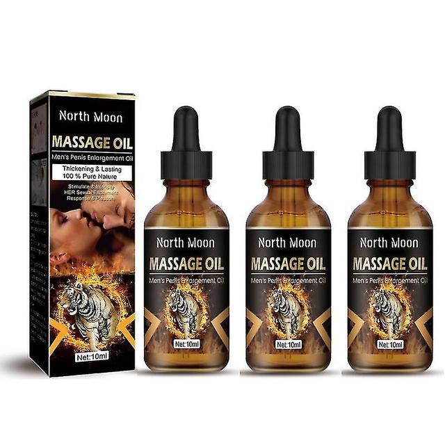 3pcs Mens Body Care Moisturize Muscular Essential Oil Essential Oils For Mens Health on Productcaster.