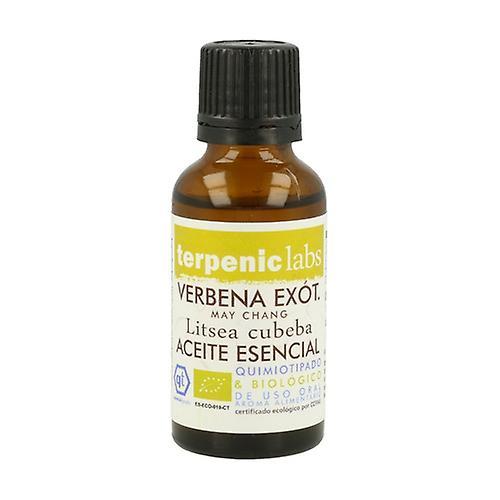 Terpenic Organic Exotic Verbena Essential Oil 30 ml of essential oil (Litsea cubeba) on Productcaster.