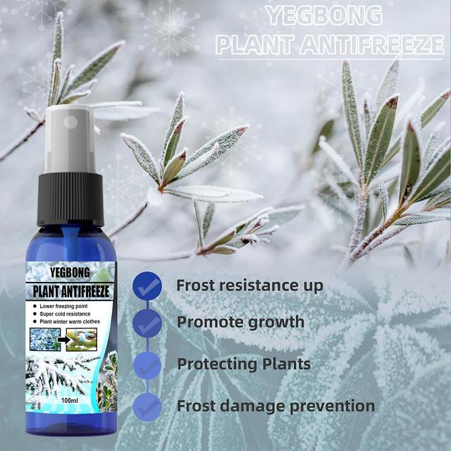 Gegong 100ml Yegbong 100ml Vegetal Anticongelante Spray Menor Ponto de Congelamento Resistente à Geada Resistente a Geada Promove Crescimento Plant... on Productcaster.