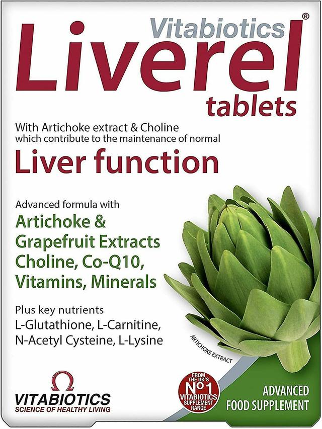 Vitabiotics, Liverel, 60 Tablets on Productcaster.