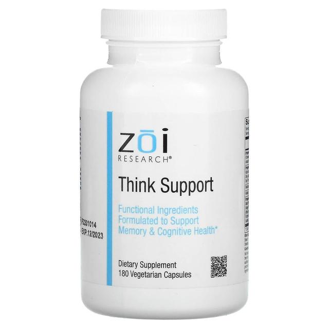 ZOI Research ZOI-tutkimus, Think Support, 180 kasvissyöjäkapselia on Productcaster.