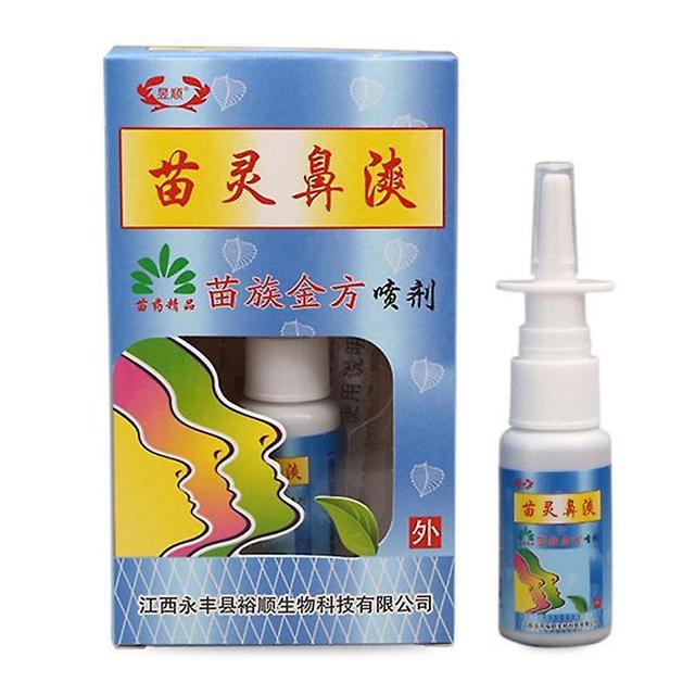 Coscelia 20ml Herbal Rhinitis Sinusitis Spray Bi Shuang Ling Miao Nationality Essence Treat Rhinitis Clean Nose Care Herb Spray C on Productcaster.