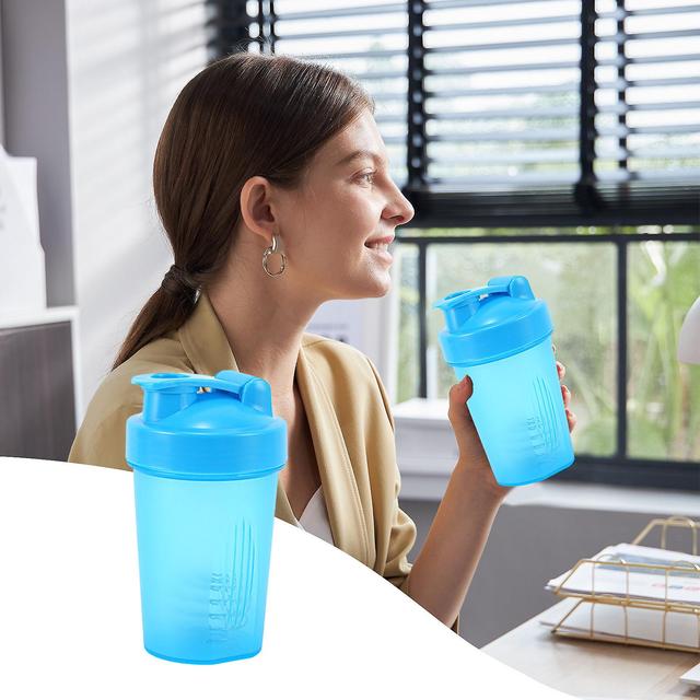 Baodan 400ml Wobble Cup, Proteinpulver Sport Wasserbecher, Wobble Rührbecher Bu on Productcaster.