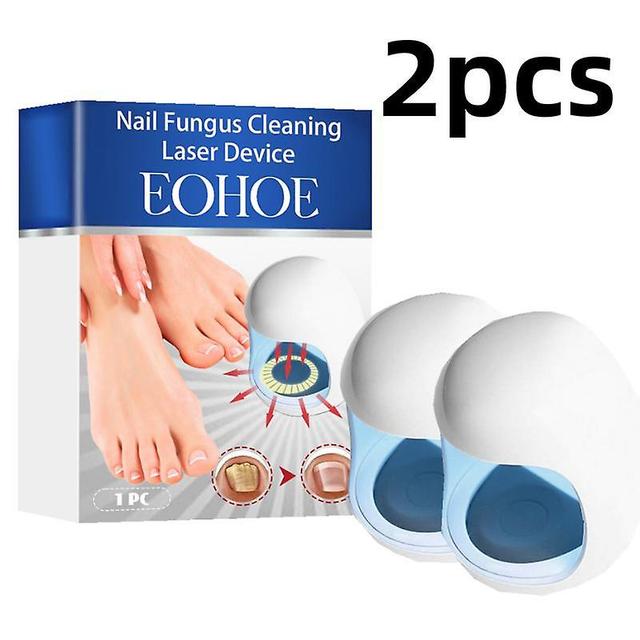 2x Nail Fungus Laser Treatment Device Repair Toenail Fingernail Fungus Treat Onychomycosis Therapy Cure Machine Effectively Remove on Productcaster.