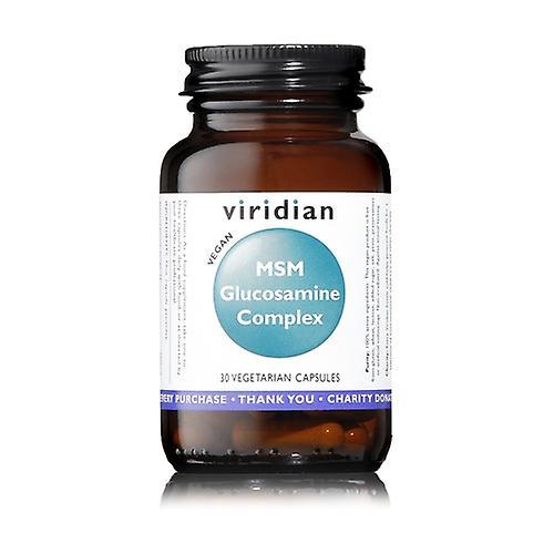 Viridian Glucosamine MSM complex 30 vegetable capsules on Productcaster.