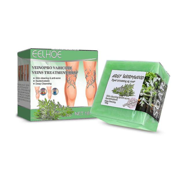 Aoui Eelhoe Vein Repair Soap Vein Massage Relief Qu Zhang Leg Cleaning Care Relief Repair Earthworm Leg on Productcaster.