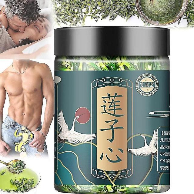 [free Shipping] Lotus Seed Core Tea for Men Heart Energy Kidney Care Toning Boost, Lotus seed tea 60 on Productcaster.