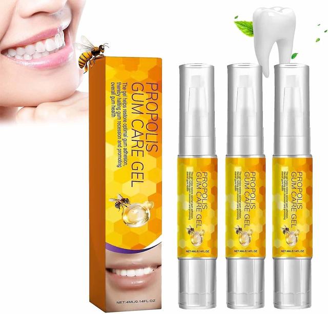 Zjrui Propolis-Zahnfleischpflegegel, Propolis-Zahnfleisch-Nachwuchs-Gel, Propolis-Zahnwuchs-Zahn-Gel, natürliches Heilmittel gegen Zahnfleischrückg... on Productcaster.