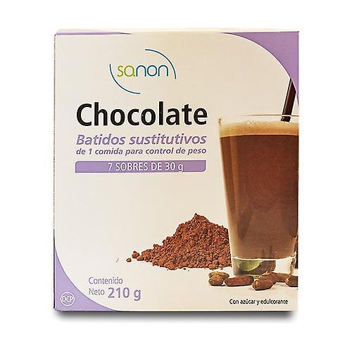 Sanon Erstat shake (chokoladesmag) 7 pakker med 30 g (chokolade) on Productcaster.