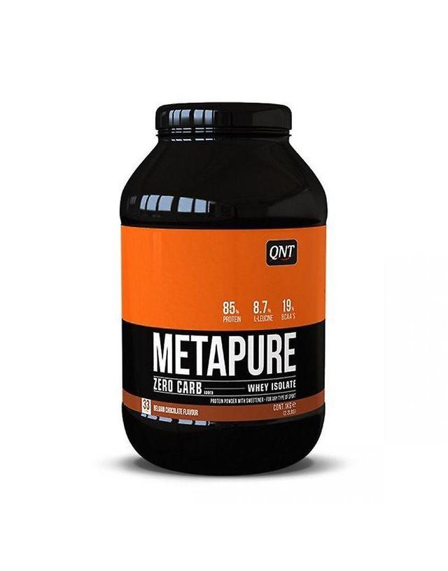 QNT Metapure Zero Carb Fat Free Whey Protein Isolate Muscle Powder Chocolate 908g on Productcaster.