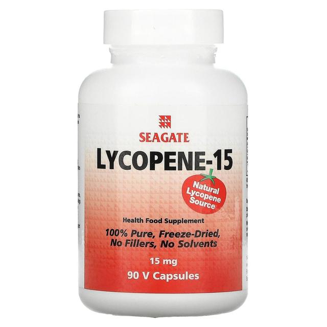 Seagate, Lycopene-15, 15 mg, 90 V Capsules on Productcaster.