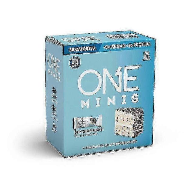 Onebar One bar minis protein bars, birthday cake, 10 ea on Productcaster.