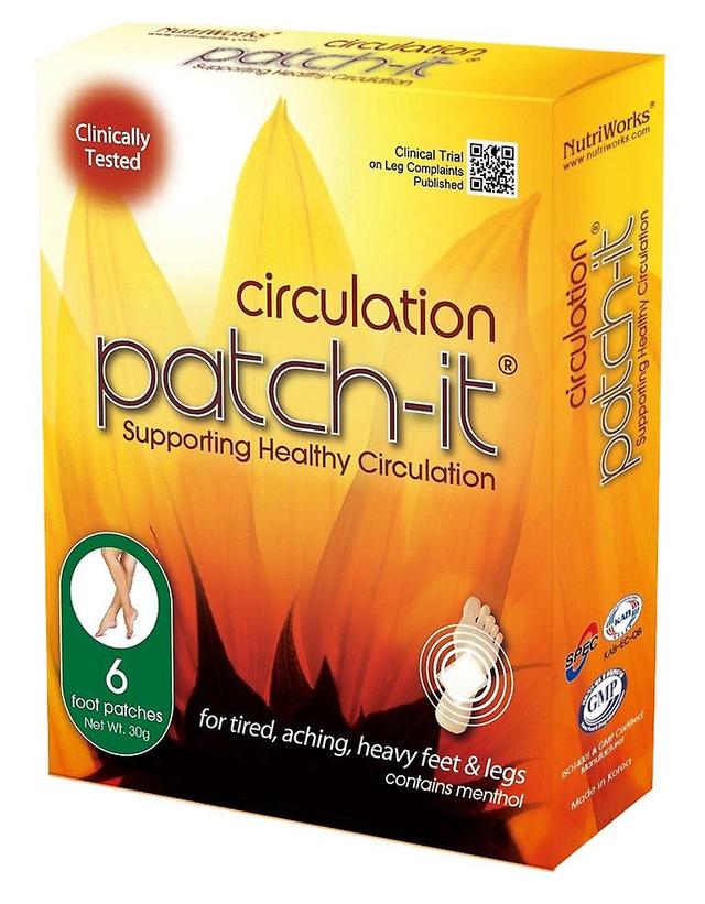 Patch it circulation patch-it 6 patches on Productcaster.