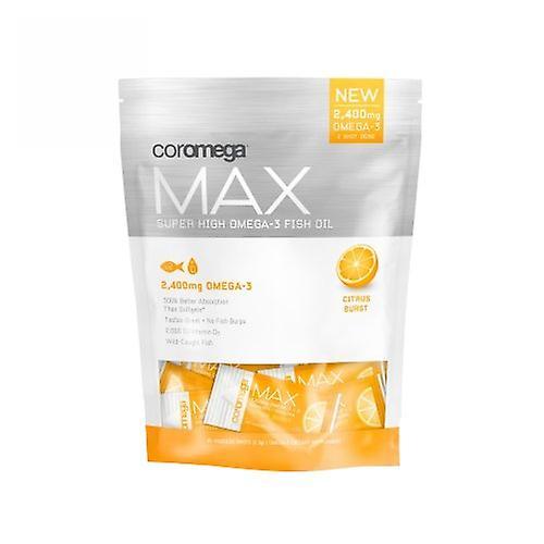 Coromega Max High Concentrate Omega-3, Citrus Burst 60 Count (4er Pack) on Productcaster.