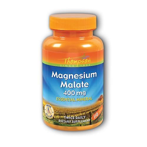 Thompson Magnesium Malate, 400 mg, Malate, 120 Tab (Pack of 6) on Productcaster.