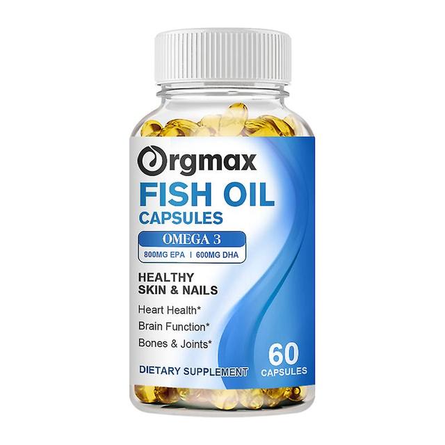 Tib Triple Strength Omega 3 Fish Oil 800 Mg Epa 600 Mg Dha Improve Memory & Brain Function Immune Support Development Intelligence 60pcs on Productcaster.